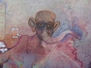 MGlikson_Elephantself_from Dear Safia_video, watercolour, paper_2013